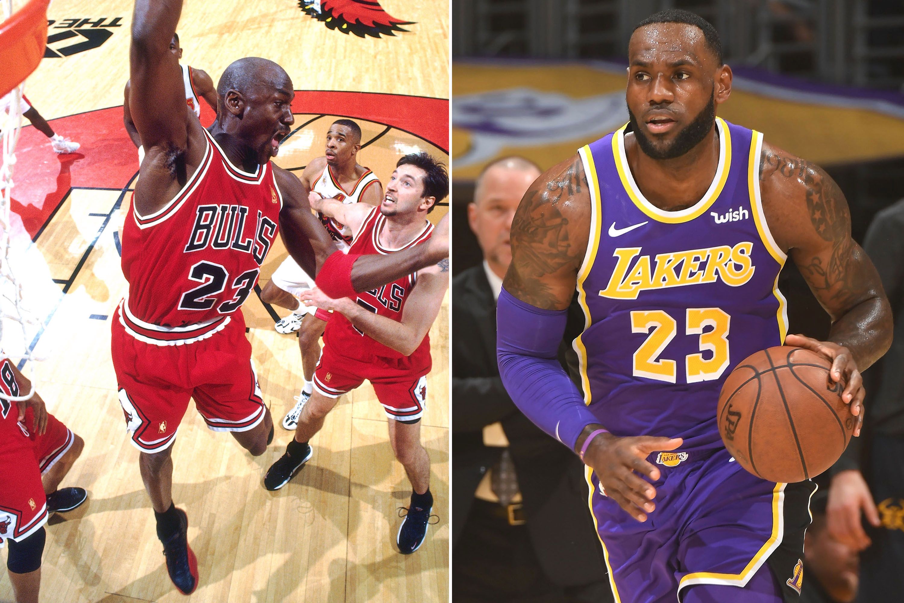 Lebron James officially passed legend Michael Jordan on the NBA’s all-time scoring list