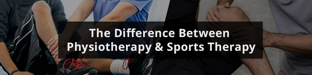 Differences between physiotherapy and sports therapy