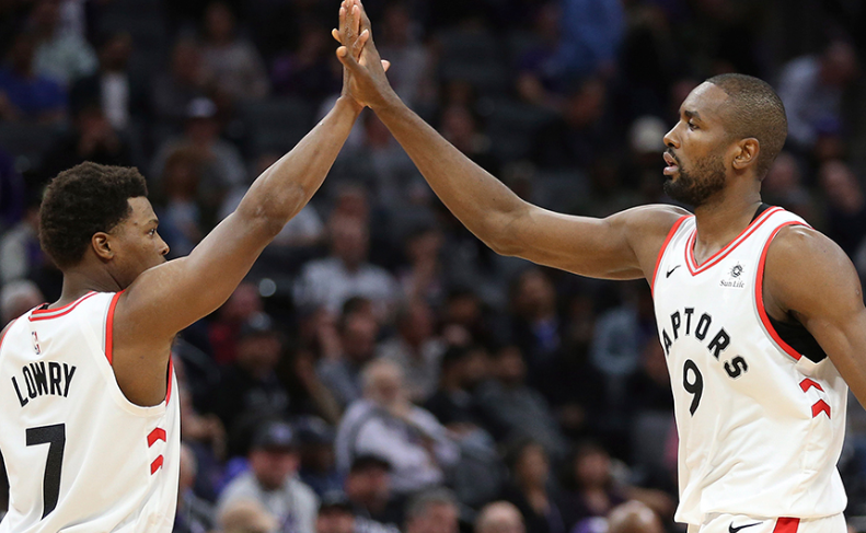 Lowry and Ibaka Lead Raptors to Record-Setting 12th Consecutive Win
